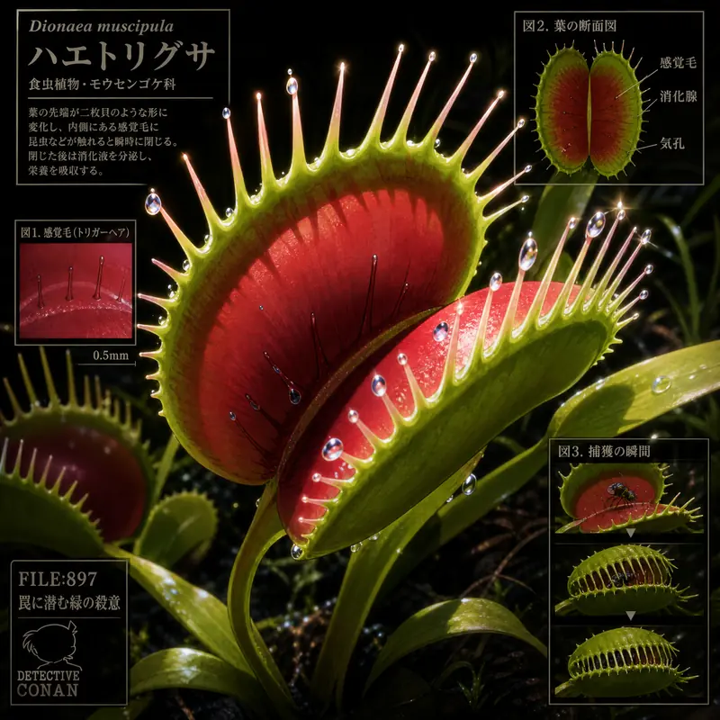 抖音风稀有食虫植物视频：神秘捕虫植物视频演示教程